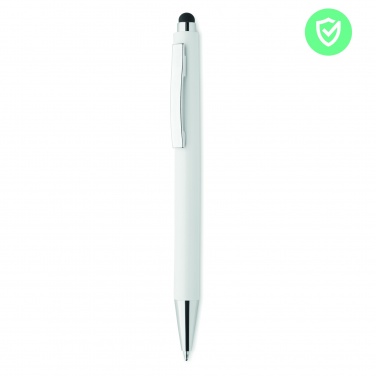 Logo trade promotional items picture of: Antibacterial stylus ballpen