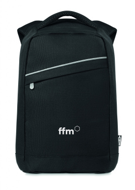Logo trade promotional gifts image of: 600D RPET backpack