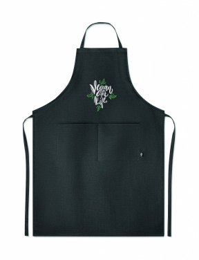 Logo trade corporate gifts image of: Hemp adjustable apron 200 gr/m²