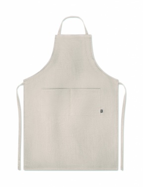 Logo trade promotional giveaways picture of: Hemp adjustable apron 200 gr/m²