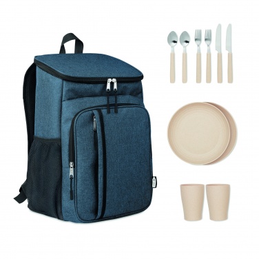 Logo trade business gift photo of: Outdoor cooler bag 600D RPET