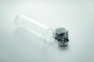 Logo trade advertising products image of: Bottle with touch thermometer