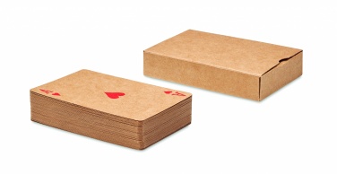 Logo trade promotional merchandise image of: Recycled paper playing cards