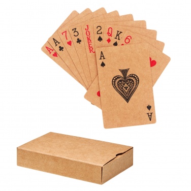 Logo trade advertising product photo of: Recycled paper playing cards