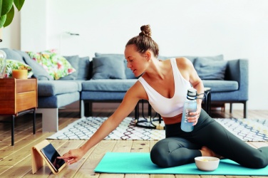 Logotrade promotional items photo of: Fitness yoga matt rope and bag