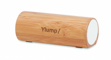 Logotrade corporate gift picture of: Wireless bamboo speaker 2x5W