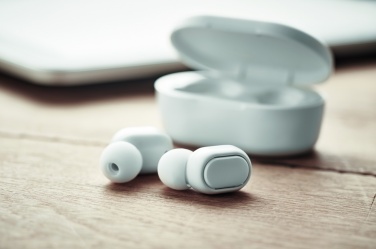 Logotrade corporate gift picture of: Recycled ABS TWS earbuds
