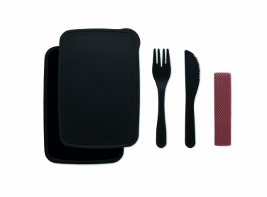 Logotrade promotional merchandise picture of: Lunch box with cutlery