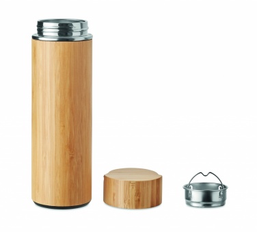 Logo trade promotional merchandise photo of: Double wall flask 400 ml TAMPERE