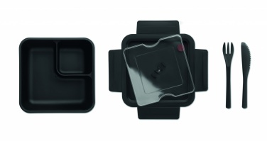 Logotrade corporate gift image of: Lunch box with cutlery 600ml