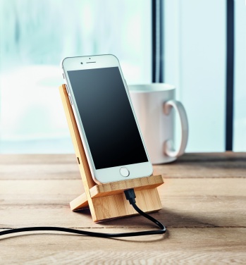 Logo trade promotional gift photo of: Wireless charger stand 10W