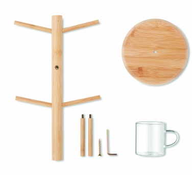 Logotrade promotional products photo of: Bamboo cup set holder