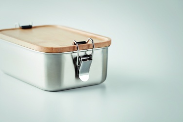 Logo trade promotional gifts picture of: Stainless steel lunch box 750ml