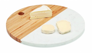 Logo trade promotional product photo of: Marble/ bamboo serving board