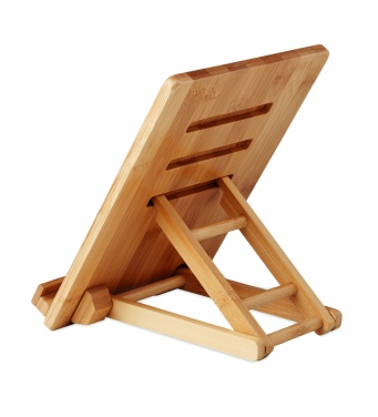 Logotrade promotional item image of: Bamboo tablet stand TUANUI