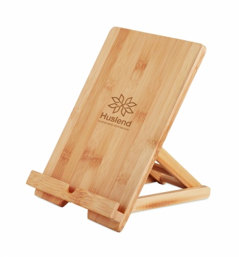 Logo trade promotional products image of: Bamboo tablet stand TUANUI