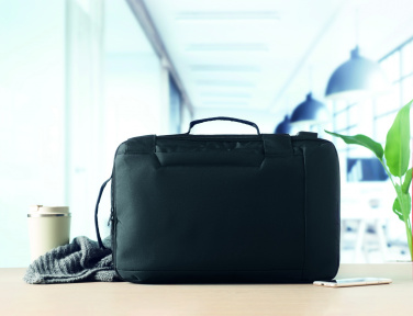 Logo trade promotional gift photo of: Laptop backpack in 300D RPET