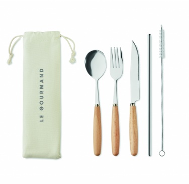 Logotrade promotional merchandise photo of: Cutlery set stainless steel