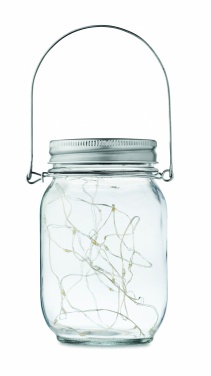 Logotrade promotional giveaways photo of: Solar mason jar outdoor lamp
