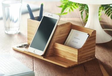 Logotrade promotional product picture of: Desktop wireless charger  10W GROOVY