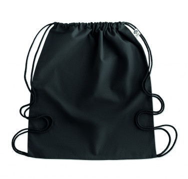 Logotrade promotional gift image of: Organic cotton drawstring bag