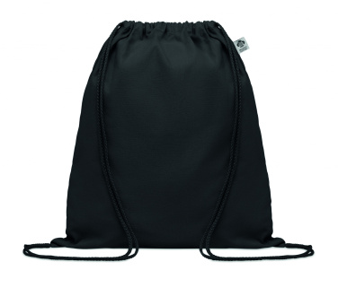 Logotrade promotional gift picture of: Organic cotton drawstring bag