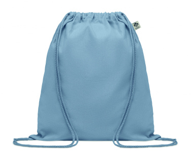 Logotrade corporate gift image of: Organic cotton drawstring bag