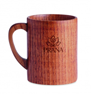Logotrade promotional giveaway picture of: Oak wooden mug 280 ml