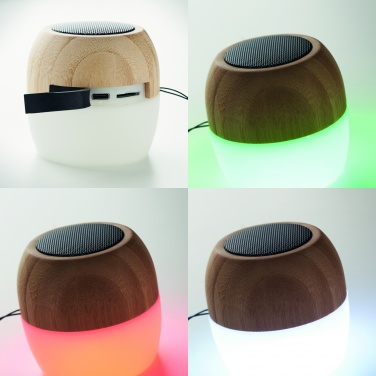 Logotrade promotional item image of: 5.0 wireless bamboo speaker