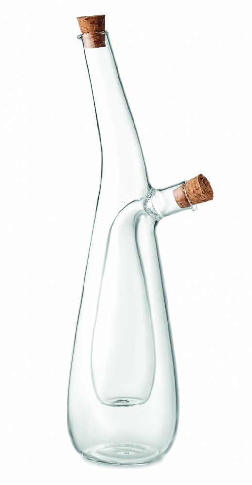 Logotrade promotional merchandise image of: Glass oil and vinegar bottle