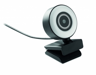 Logo trade promotional items picture of: 1080P HD webcam and ring light