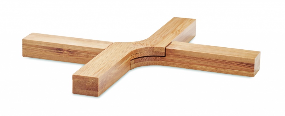 Logotrade promotional giveaways photo of: Bamboo foldable pot stand