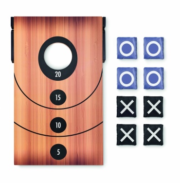 Logotrade corporate gift image of: Double sided MDF game set