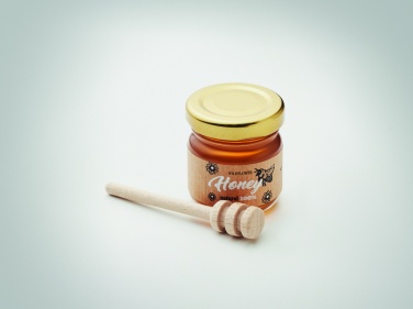 Logo trade promotional merchandise photo of: Wildflower honey jar set 50gr