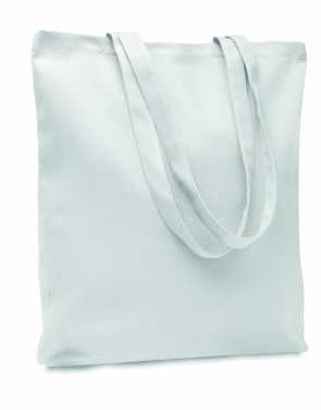 Logo trade promotional giveaways picture of: 270 gr/m² Canvas shopping bag