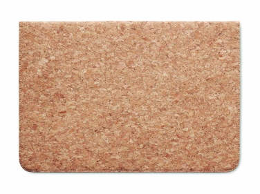 Logo trade promotional giveaways picture of: Cork laptop bag magnetic flap