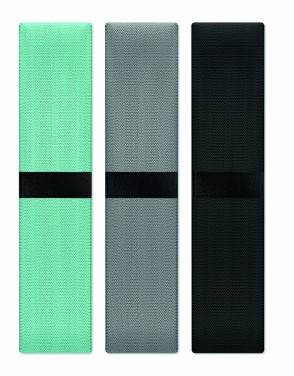 Logo trade promotional items picture of: Set of 3 fitness bands in pouch