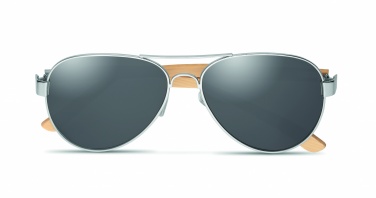 Logo trade promotional items picture of: Bamboo sunglasses in pouch TARTU