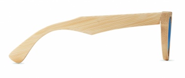 Logo trade advertising products picture of: Sunglasses and case in bamboo KEILA