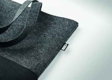 Logo trade advertising products picture of: RPET felt shopping bag