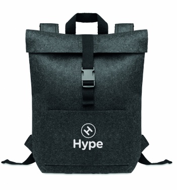 Logo trade promotional gifts picture of: RPET felt backpack