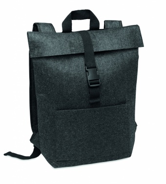 Logo trade promotional giveaway photo of: RPET felt backpack