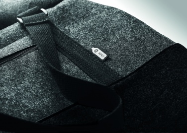 Logotrade promotional gift picture of: RPET felt weekend bag