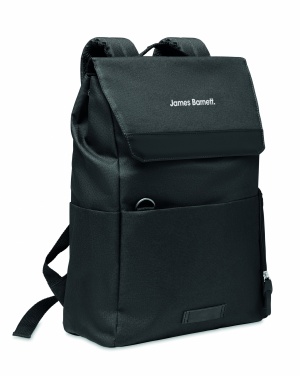 Logo trade promotional merchandise picture of: 600D RPET laptop backpack