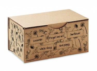 Logo trade corporate gifts picture of: Flowers growing kit