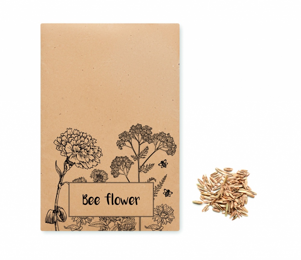 Logotrade promotional giveaway picture of: Flowers mix seeds in envelope