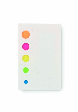 Logo trade promotional item photo of: Seed paper page markers pad