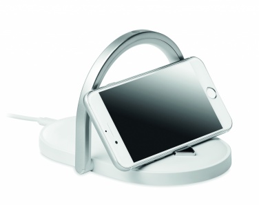 Logo trade promotional gifts picture of: Light and wireless charger 10W