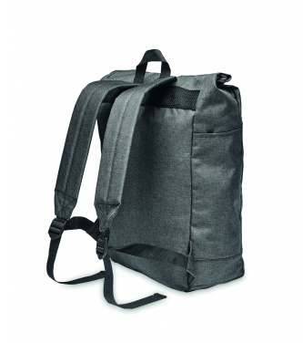 Logotrade business gifts photo of: 600D RPET 2 tone backpack