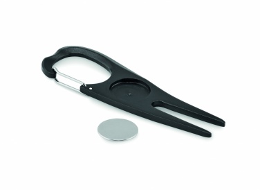 Logo trade business gift photo of: Aluminium golf divot tool